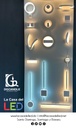 Lámpara LED Decorativa Spot Light, DG50913W, 10W, 2x5W, 3000K Blanco Cálido, 85-265Vac, Dimensiones: Φ220X60XH160MM, IP20