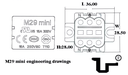 Desconectivo con Base p/Lampara T65 y T68N3/N4, (UL)