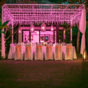 Extensión Navideña LED p/Exterior, 8W, 1700Lm, Rosado, 200LED/10Metros, 110Vac, Con cable clear de cobre 3xφ0.2mm2, IP44