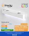 Barra de LED para iluminación superior de Lámpara Lineal 60W / 80W / 100W, 96&quot;(240cm), Múltiple CCT NW 4000K / 5000K / CW 6000K, 115Lm/W, 100-277Vac, con Certificación UL