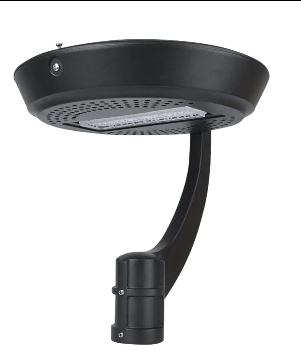 Lámpara Garden Light LED Modular GL1A-1, 60W, 1 Módulo, 3000K Blanco Cálido, M33A-VBA (1x18pcs), 2114, Type V, SANAN 5050, 72,000 horas de vida útil, Base: 60-70mm, IP68, Gris Oscuro