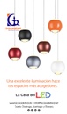 Lámpara LED Decorativa Colgante, DG61240P, 7W, 4000K Blanco Natural, 85-265Vac, Dimensiones: Φ94x1500mm, IP20, Naranja
