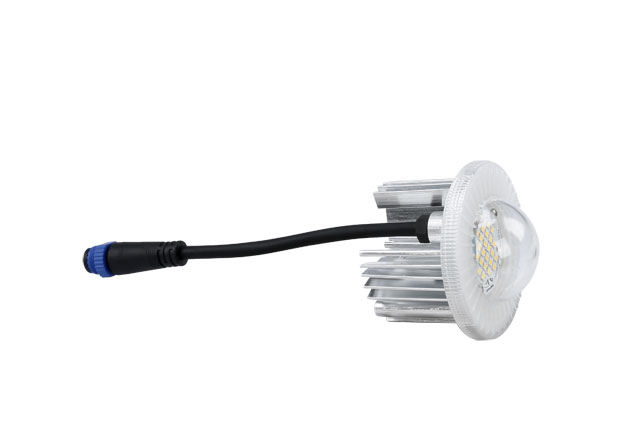 Modulo LED (22-27Vdc, WW 3000K, IP68, 20W, 750mA, M11A, 5311, 90 Grados)