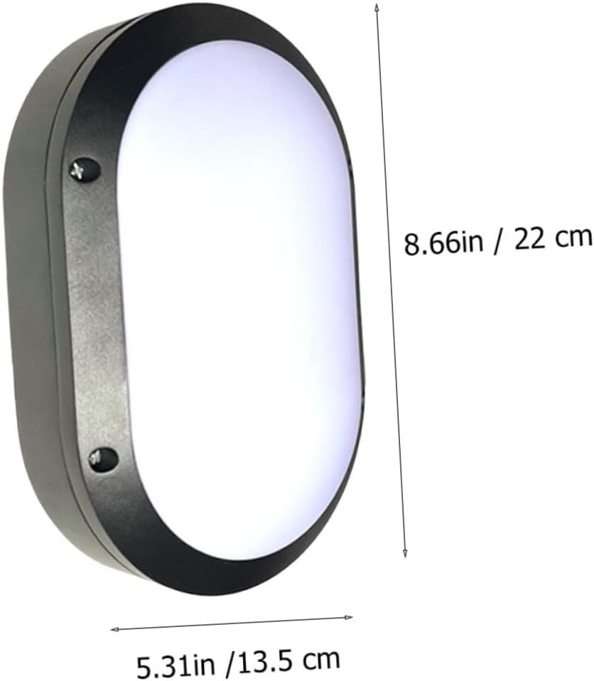 Lámpara LED de Pared (Aplique), Tortuga, 18W, 4000K Blanco Natural, 100-277Vac, IP65, Negro, 120 Grados, Dimensiones: 220x135x65mm, Uso exterior e interior