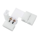 Conector p/Cinta LED SMD2835/3528, Unicolor, PCB 8mm y 2 vías