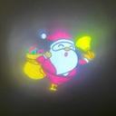 Proyector de Figuras Laser Papa Noel para Exterior, IP44, 3W, 120Vac
