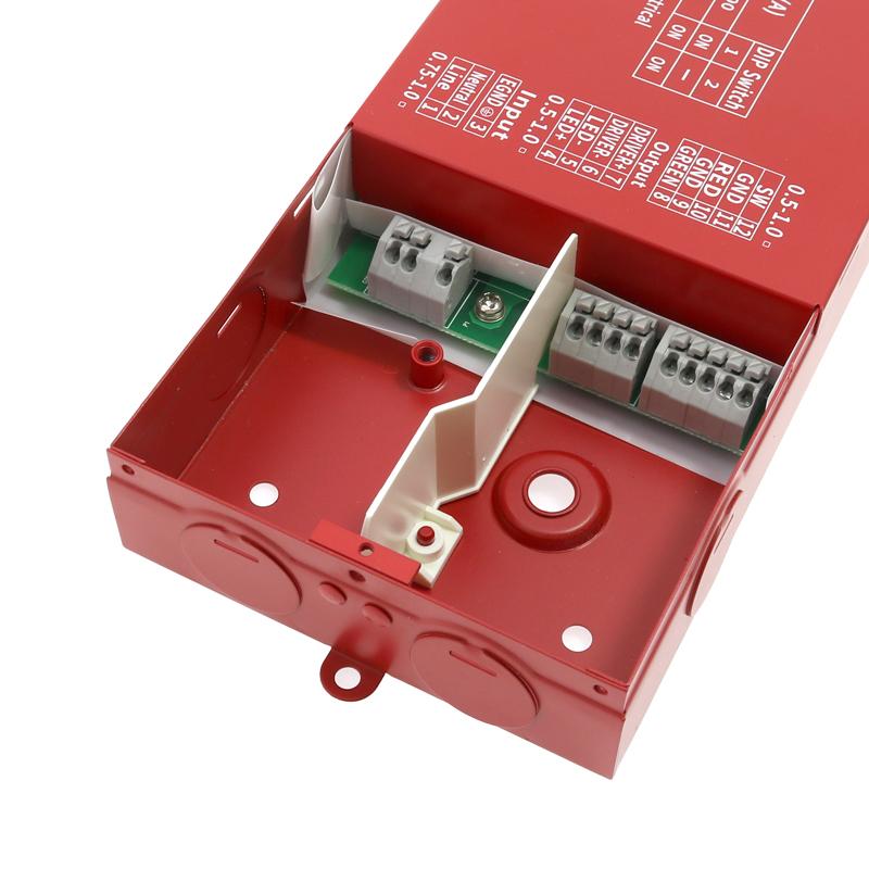Driver LED de Emergencia (UL), 100-277Vac, 25-48Vdc, 120mA Max, Tiempo de Backup 90 minutos
