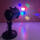 Proyector Laser con 12 Imagenes Intercambiables para Exterior, IP65, 4.2W, 120Vac