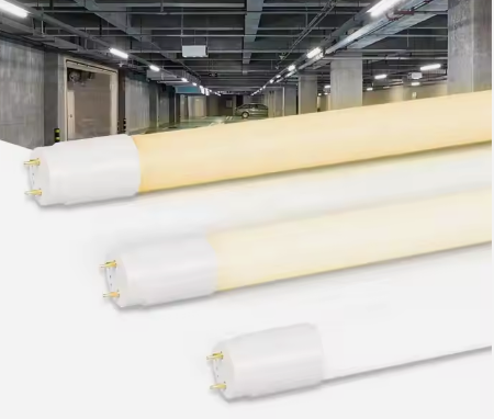 Tubo T8 LED TOP, FP>0.9, 18W, 48"(120cm), G13, 6000K Blanco Frío, 100-277Vac, Alimentación Doble, Frost, Glass, 100Lm/W