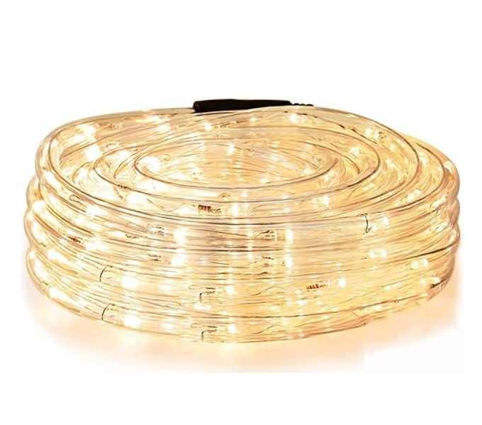 Manguera LED de Navidad de 2 pin, 4W/M, 306Lm/M, 2700K Blanco Cálido, 110Vac, 36LED/Mts, Diámetro: ∮11mm, IP65, 360 Grados