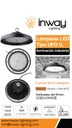 Lámpara High Bay SMD LED, Tipo UFO G, 200W, 6000K Blanco Frío, 100-277Vac, IP65, 90 Grados, Dimensiones: Ф305x160mm, con Certificación UL