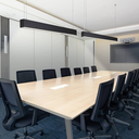 Lámpara Lineal Light para Colgar LED, 80W, 96"(240cm), Múltiple CCT WW 3000K / NW 4000K / CW 6000K, Frost, 100-240Vac, 120 Grados, Negra