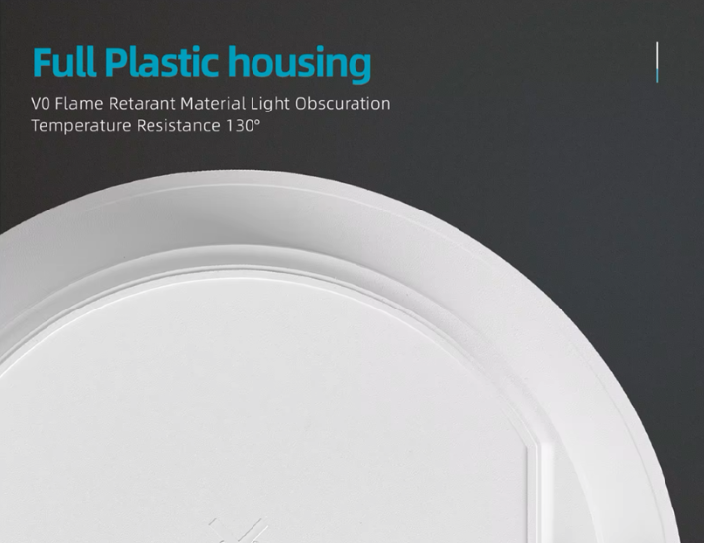 Panel LED Circular, p/Empotrar con Driver Integrado, 12W, 6.6" (170mm), 6000K Blanco Frío, 85-277Vac
