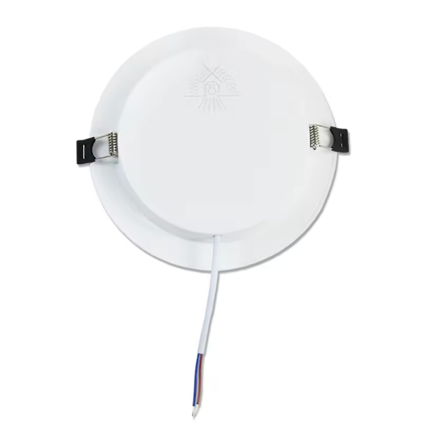 Panel LED Circular, p/Empotrar con Driver Integrado, 18W, 8.8" (225mm), 6000K Blanco Frío, 85-277Vac