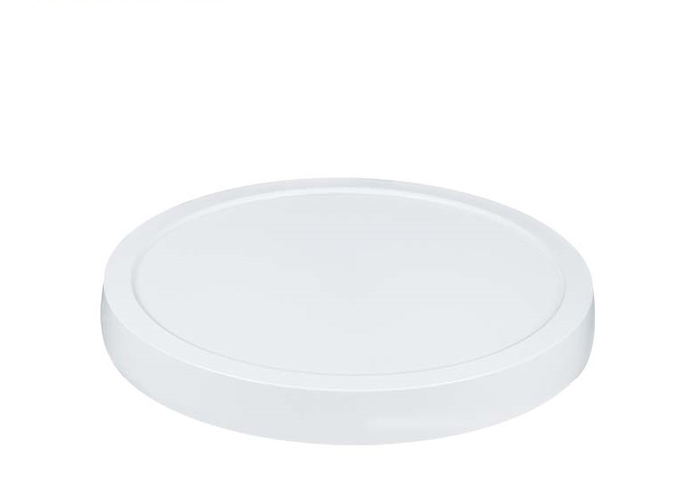 Panel LED Circular, p/Superficie con Driver Integrado, 18W, 8.6" (220mm), 6000K Blanco Frío, 85-277Vac