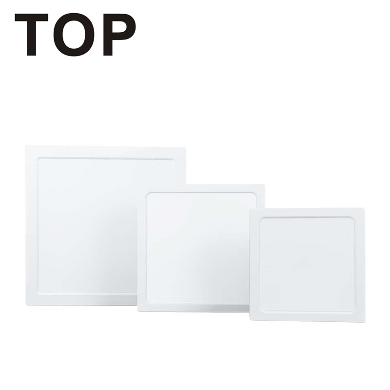 Panel LED Cuadrado, p/Empotrar con Driver Integrado, 12W, 6.6"x6.6" (170x170mm), 6000K Blanco Frío, 85-277Vac