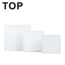 Panel LED Cuadrado, p/Empotrar con Driver Integrado, 12W, 6.6"x6.6" (170x170mm), 6000K Blanco Frío, 85-277Vac