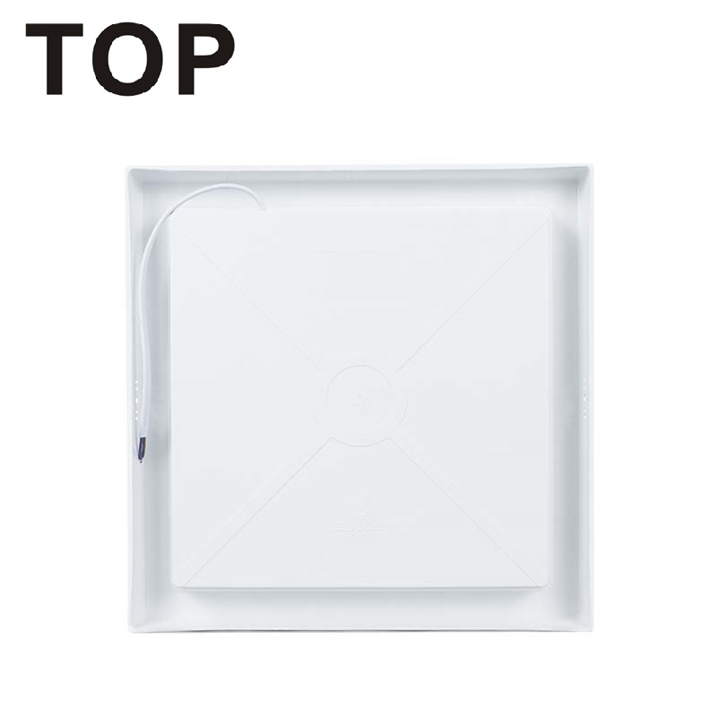 Panel LED Cuadrado, p/Empotrar con Driver Integrado, 12W, 6.6"x6.6" (170x170mm), 6000K Blanco Frío, 85-277Vac