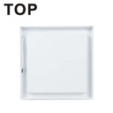 Panel LED Cuadrado, p/Empotrar con Driver Integrado, 12W, 6.6"x6.6" (170x170mm), 6000K Blanco Frío, 85-277Vac