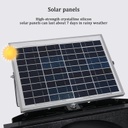 Luces Intermitente de Semáforo con Panel Solar de 10W y 12V, Amarilla, Batería de 12V/5Ah, 300mm, Dimensiones: 348x342x154mm, Cover Clear