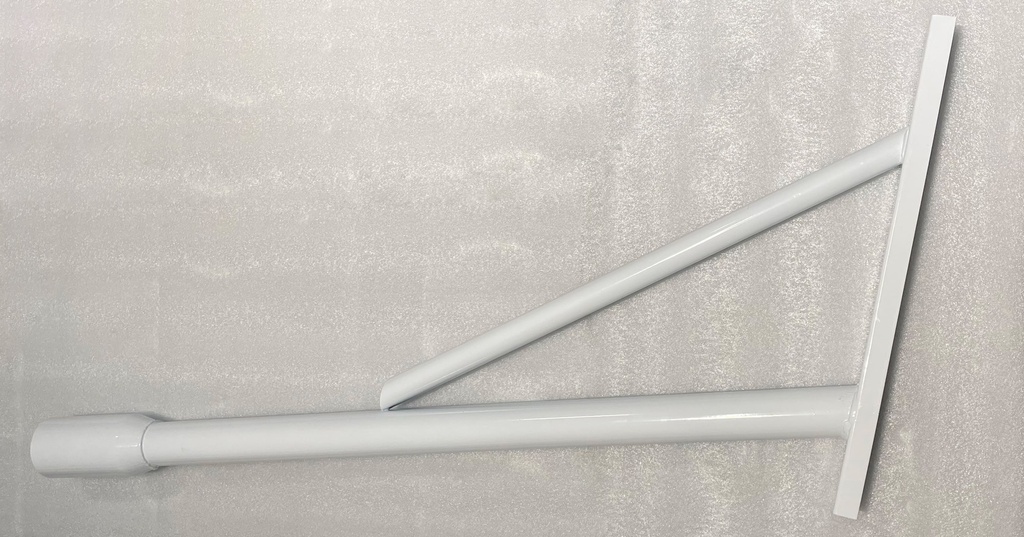 Brazo p/Kit Lámpara, instalación para paneles solares de 40-80W, Largo: 750mm, Ф60