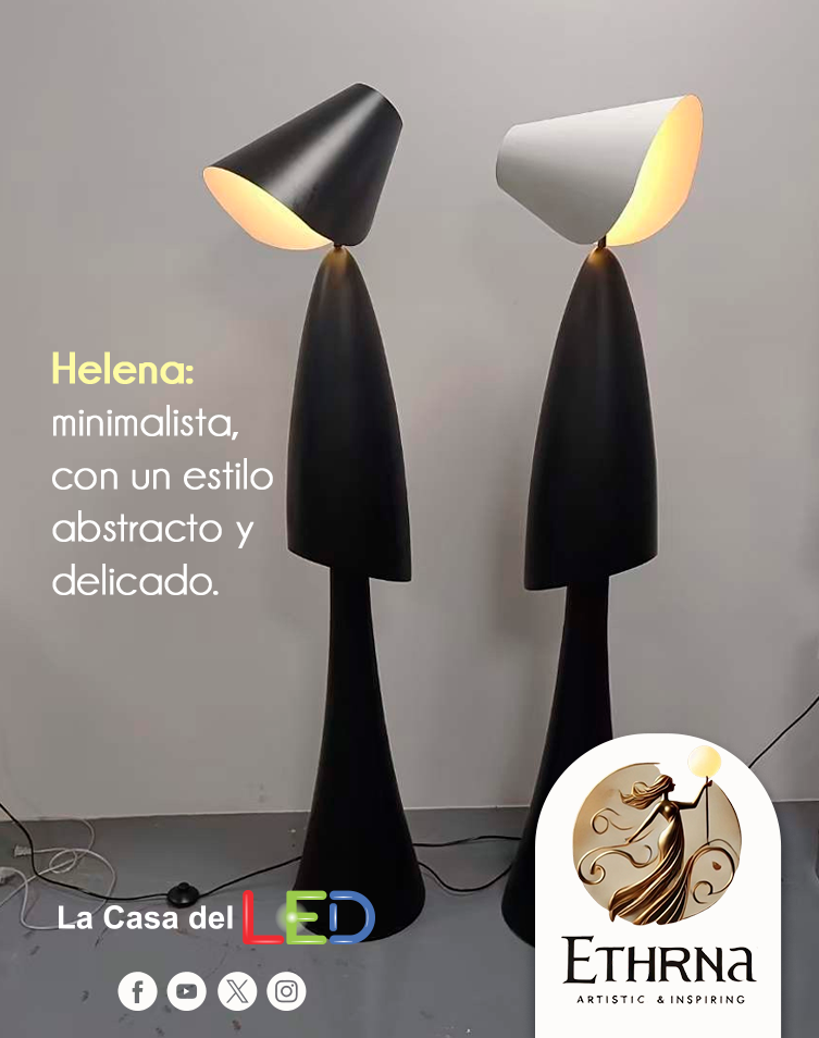 Helena: Escultura minimalista, con un estilo abstracto y delicado, que transmite la perfección clásica de Helena de Troya.