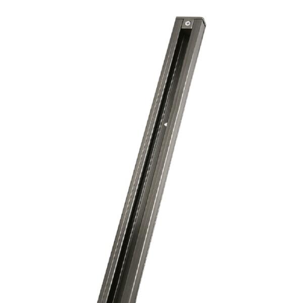 Riel de Superficie de 2 cables p/Track Light, 2.4mts, Negro