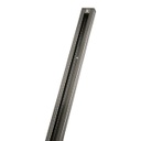 Riel de Superficie de 2 cables p/Track Light, 2.4mts, Negro