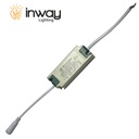 Driver p/Lámpara LED, IP20, 18-24W, 100-265Vac, Output: 50-85Vdc, 300mA