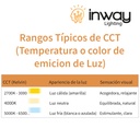 Reflector SMD, 100W, 3000K Blanco Cálido, 100-265Vac, IP65, 90 Grados, Negra, Dimensiones: 248x329x25mm