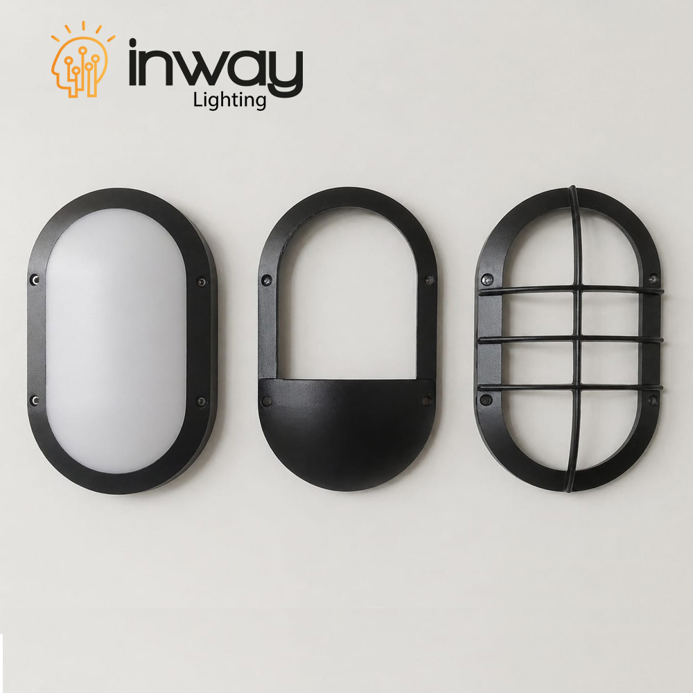 Lámpara LED de Pared (Aplique), Tortuga, 18W, 4000K Blanco Natural, 100-277Vac, IP65, Negro, 120 Grados, Dimensiones: 220x135x65mm, Uso exterior e interior