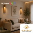 Lámpara Decorativa Artesanal de pared (Aplique), Cubic Wood, E27, Dimensiones: 150x150x500mm, Material: Madera