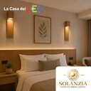 Lámpara Decorativa Artesanal de pared (Aplique), Cubic Wood, E27, Dimensiones: 150x150x500mm, Material: Madera