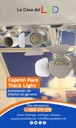 Bombilla LED Dicroica COB, 5W, 3000K Blanco Cálido, GU10, 100-260Vac, IP20, 30 Grados, Dimensiones: Ф50x60mm