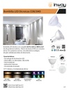 Bombilla LED Dicroica COB, 5W, 3000K Blanco Cálido, GU10, 100-260Vac, IP20, 30 Grados, Dimensiones: Ф50x60mm