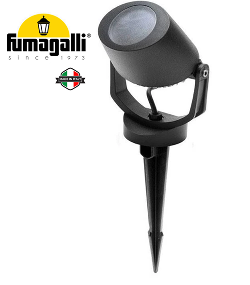 Reflector LED con Bombilla GU10 2.9W, Multi CCT 2700K-4000K, 100-240Vac, IP66, Dimensiones: 125x130mm, Negro