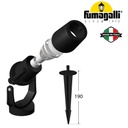 Reflector LED con Bombilla GU10 2.9W, Multi CCT 2700K-4000K, 100-240Vac, IP66, Dimensiones: 125x130mm, Negro