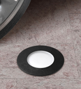 Lámpara Empotrable Circular, 2.9W, Multi CCT 2700K-4000K, 100-240Vac, IP67, Dimensiones: Ø90x130mm, Negro