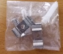 Kit de Instalación para Módulo LED Lineal Geometric, Incluye: 2 clips y 2 tornillos