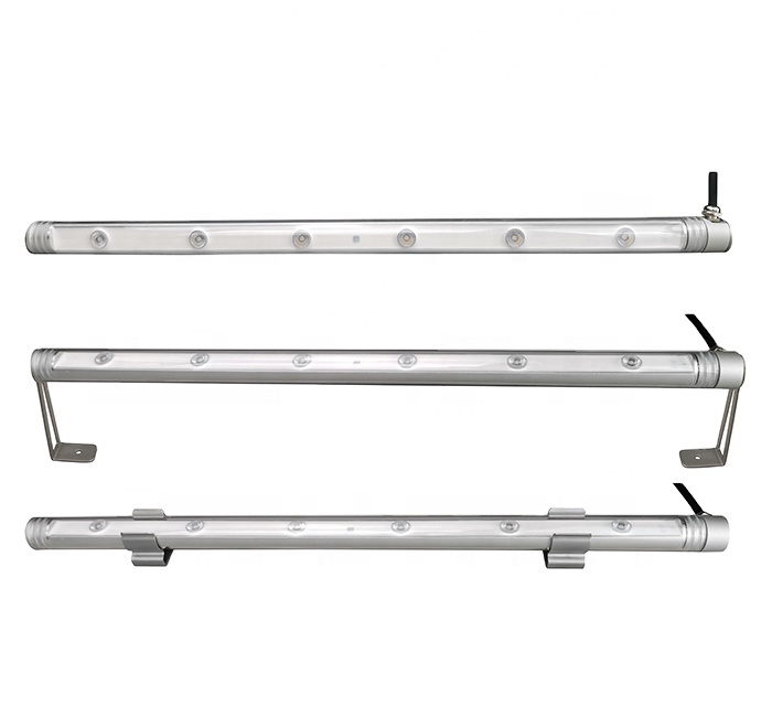 Barra LED tipo Lámpara Lineal, DG-T8-0600, 6W, 4000K Blanco Natural, 24Vdc, IP68, 38 Grados, Dimensiones: Φ25x500mm, Material: Aluminio