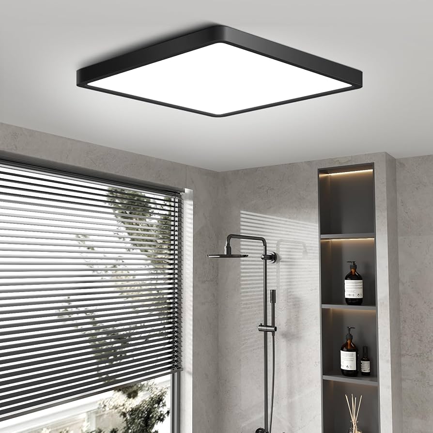 Base de Superficie p/Panel LED de Luz Directa (BackLit), 603x603mm, Negra