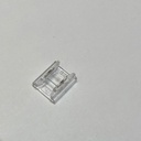 Conector p/Cinta LED tipo COB y SMD2835 para ancho (PCB) de 8mm, 2 vías, IP20