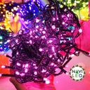Adaptadores para Extensiones Navideñas de 4 salidas, 110Vac, largo: 40cm, Con cable verde de cobre 2xφ0.2mm2