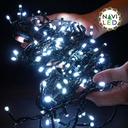Adaptadores para Extensiones Navideñas de 4 salidas, 110Vac, largo: 40cm, Con cable verde de cobre 2xφ0.2mm2