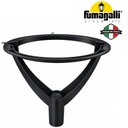 Lámpara Garden Light LED, BEPPE, E27, Difusor Clear, 30W, Multi CCT 3000K-4000K, Dimensiones: 680x480mm Base: 60mm, 100-240Vac, IP55, Negro