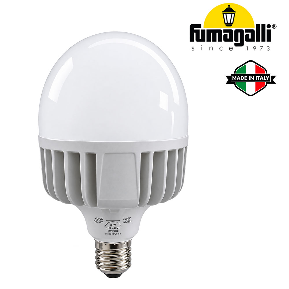 Lámpara Garden Light LED, BEPPE, E27, Difusor Clear, 30W, Multi CCT 3000K-4000K, Dimensiones: 680x480mm Base: 60mm, 100-240Vac, IP55, Negro