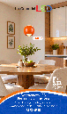 Lámpara LED Decorativa Colgante, DG61240P, 7W, 4000K Blanco Natural, 85-265Vac, Dimensiones: Φ94x1500mm, IP20, Rose Gold