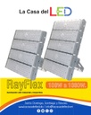 Reflector LED RayFlex de 3 módulos, 300W, 6000K Blanco Frío, 100-277Vac, IP65, 90 Grados, Gris