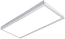 Base de Superficie p/Panel LED, 2'x4' Blanco