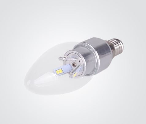 Bombilla LED Torpedo, 5W, 6000K Blanco Frío, 90-240Vac, E27, Clear, IP20, 180 Grados